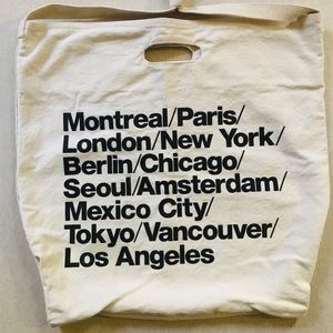 Canvas tote bag